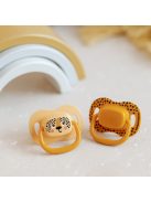 Canpol babies Szilikon szimmetrikus cumiszett, BabiesBoo, 18hó+, 2db, narancs