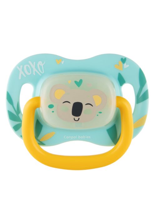 Canpol babies Szilikon cseresznye alakú cumi EXOTIC ANIMALS 6-18hó - koala