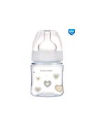 Canpol babies Anti-kólikás cumisüveg, EasyStart, NEWBORN BABY, 120 ml - bézs