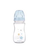 Canpol babies Anti-kólikás cumisüveg, EasyStart, NEWBORN BABY, 240 ml - kék
