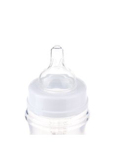   Canpol babies Anti-kólikás cumisüveg, EasyStart, EXOTIC ANIMALS, 120 ml - rózsaszín