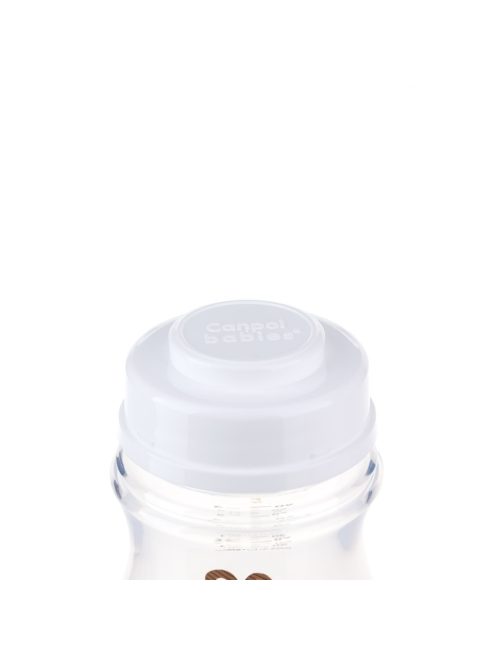 Canpol babies Anti-kólikás cumisüveg, EasyStart, EXOTIC ANIMALS, 120 ml - rózsaszín