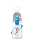 Canpol babies Anti-kólikás cumisüveg, 240 ml, Easy Start, BONJOUR PARIS - pink