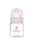 Canpol babies Anti-kólikás cumisüveg, EasyStart, ROYAL BABY, 120 ml - pink