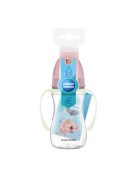 Canpol babies Anti-kólikás cumisüveg, világító fogantyúval, EasyStart, SLEEPY KOALA, 240 ml - pink