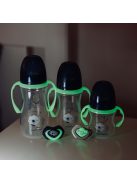 Canpol babies Anti-kólikás cumisüveg, világító fogantyúval, EasyStart, SLEEPY KOALA, 300 ml - kék