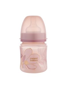   Canpol babies Anti-kólikás cumisüveg, EasyStart, GOLD, 120 ml - pink