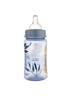   Canpol babies Anti-kólikás cumisüveg, EasyStart, GOLD, 240 ml - kék