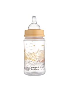   Canpol babies Anti-kólikás cumisüveg, EasyStart, GOLD, 240 ml -  bézs
