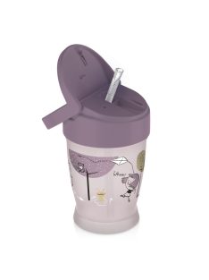 LOVI Szívószálas itatópohár JUNIOR 250 ml Lovely lány