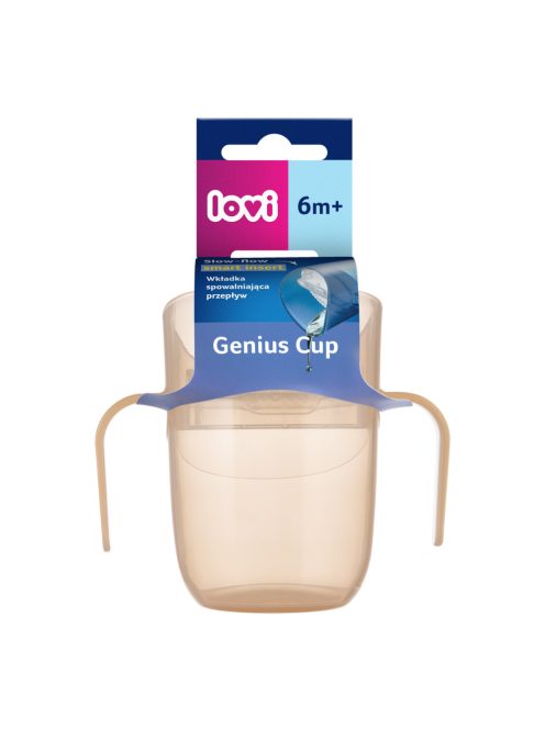 LOVI GENIUS Itatópohár 150ml Nude