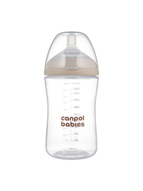 Canpol babies Natural Shape anti-kólikás cumisüveg 260ml