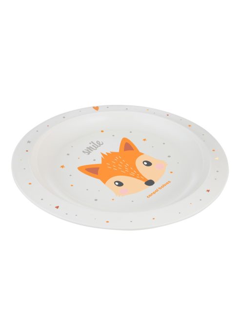 Canpol babies Műanyag tányér, CUTE ANIMALS, róka