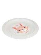 Canpol babies Műanyag tányér, CUTE ANIMALS, nyuszi