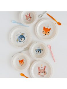 Canpol babies Műanyag tál CUTE ANIMALS 270ml - kutya