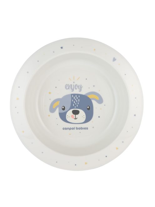 Canpol babies Műanyag tál CUTE ANIMALS 270ml - kutya