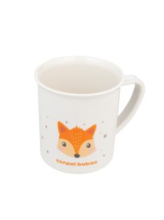Canpol babies Műanyag bögre, 170ml, CUTE ANIMALS, róka