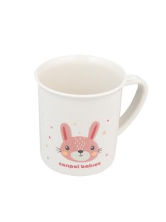 Canpol babies Műanyag bögre, 170ml, CUTE ANIMALS, nyuszi