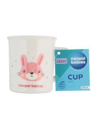 Canpol babies Műanyag bögre, 170ml, CUTE ANIMALS, nyuszi