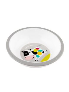   Canpol babies Műanyag tál csúszásmentes aljjal, 270ml, tehénke 