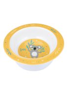 Canpol babies Melamine tál tapadókoronggal, 270ml, EXOTIC ANIMALS - sárga