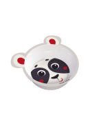 Canpol babies Csúszásgátló tál, melamin, 490ml, HELLO LITTLE - bézs