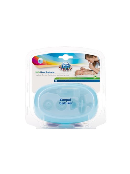 Canpol babies Szilikon orrszívó puha fejjel