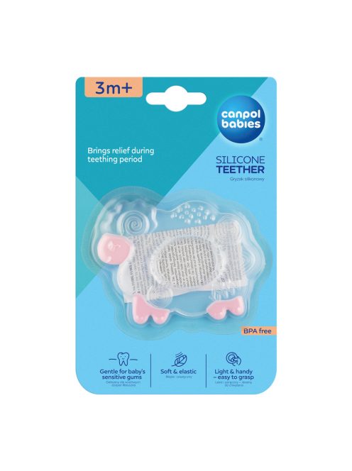 Canpol babies Szilikon rágóka - SHEEP