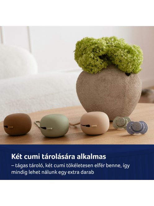 Lovi Szilikon cumitartó - Pistachio