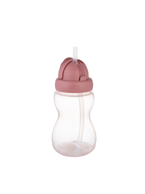 Canpol babies Sport itatópohár szívószállal, 270ml, rózsaszín