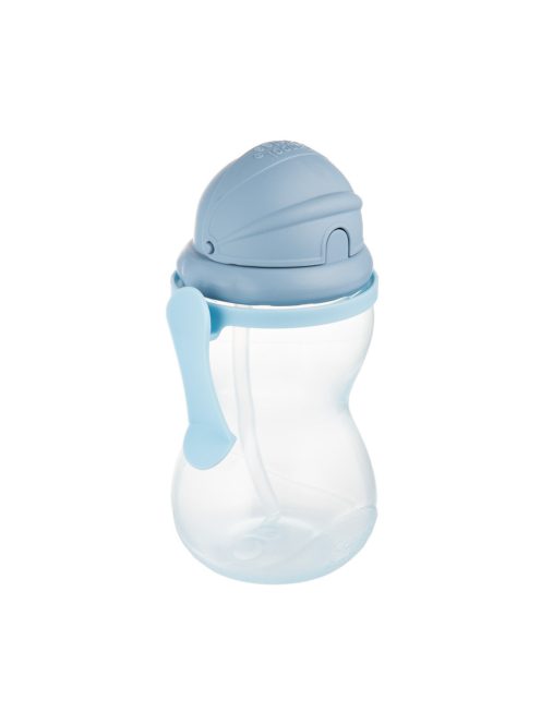 Canpol babies Sport itatópohár szívószállal, 370ml, kék
