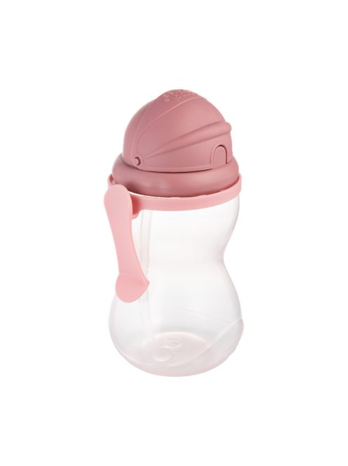 Canpol babies Sport itatópohár szívószállal, 370ml, rózsaszín