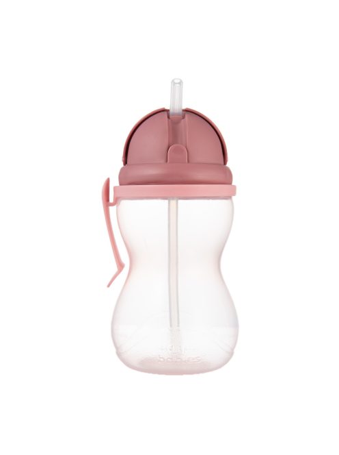 Canpol babies Sport itatópohár szívószállal, 370ml, rózsaszín