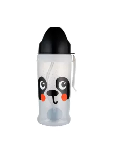   Canpol babies Cseppmentes sport itatópohár, súlyozott szívószállal, BabiesBoo, panda