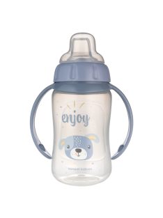   Canpol babies Tanulópohár szilikon ivócsőrrel, CUTE ANIMALS, 320ml, kutya