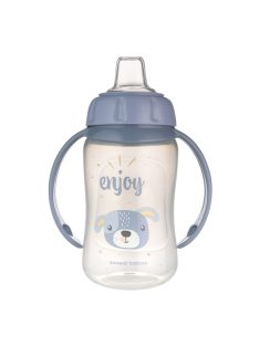   Canpol babies Tanulópohár szilikon ivócsőrrel, CUTE ANIMALS, 320ml, kutya