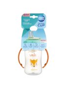 Canpol babies Tanulópohár szilikon ivócsőrrel, CUTE ANIMALS, 320ml, róka