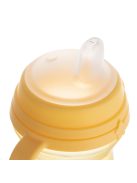 Canpol babies Itatópohár szilikonos ivócsőrrel, FirstCup, 250 ml, sárga
