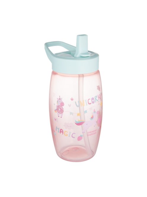 Canpol babies Sport billenő ivócsőrös kulacs, Unicorns, 400 ml