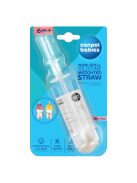 Canpol babies Pót súlyozott szívószál, 56/606 és 56/607 poharakhoz, 1db, szürke