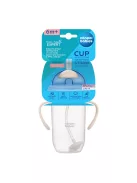 Canpol babies Súlyozott szívószálas itatópohár, 270ml, krémszín