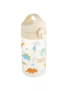 Canpol babies JUNIOR gyermek kulacs 400 ml bézs