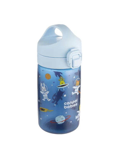 Canpol babies JUNIOR gyermek kulacs 400ml kék