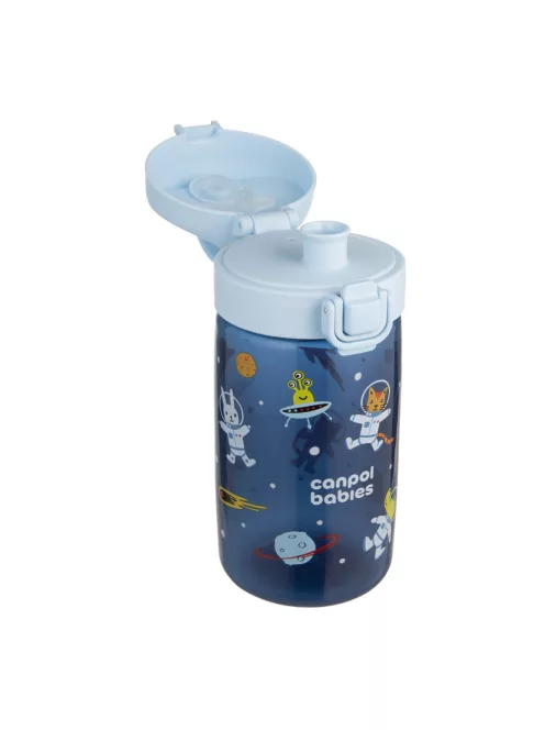 Canpol babies JUNIOR gyermek kulacs 400ml kék
