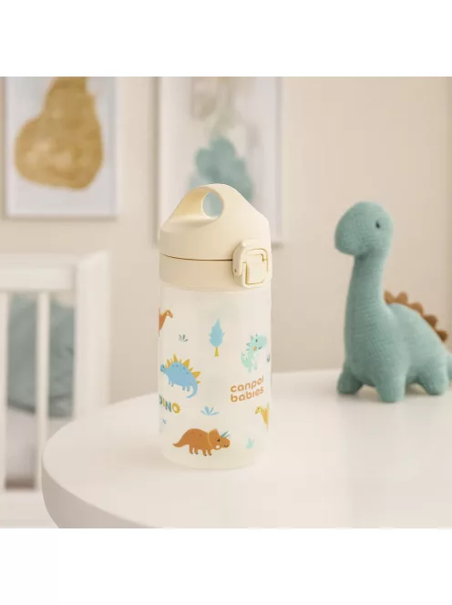 Canpol babies JUNIOR gyermek kulacs 400 ml rózsaszín