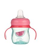 Canpol babies Gyakorló itatópohár szilikon szeleppel, 150 ml, SO COOL - rózsaszín