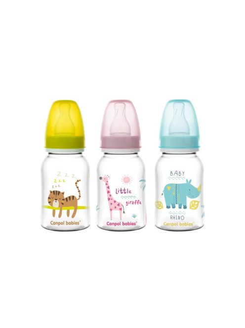 Canpol babies Keskeny cumisüveg, Africa, 120 ml