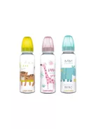 Canpol babies Keskeny nyakú cumisüveg, 250 ml, Africa