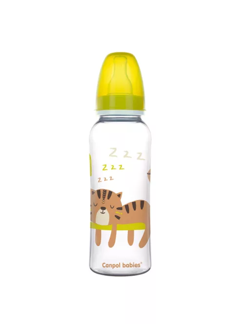 Canpol babies Keskeny nyakú cumisüveg, 250 ml, Africa