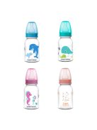 Canpol babies Keskeny nyakú cumisüveg, 120 ml, LOVE&SEA